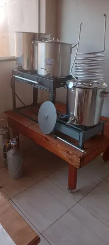 Equipamentos cervejeiro