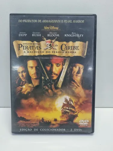 Dvd colecionador piratas do caribe