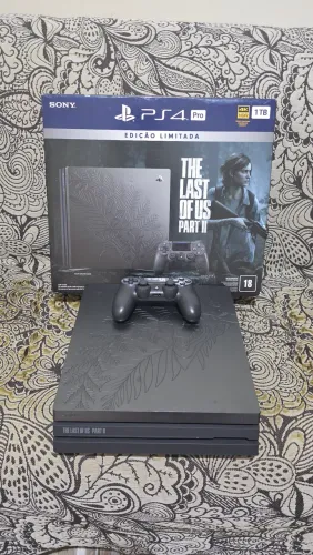 Ps4 Pro Tlou2 The Last Of Us 2 ( seminovo com caixa aberta)