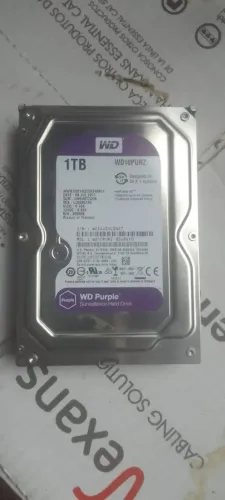 HD Surveillance WD Purple, 1TB, 5400RPM, Cache 64MB, 3.5', SATA - WD11PURZ