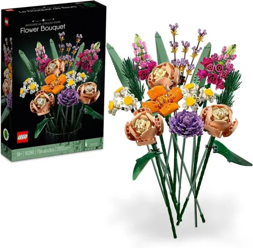 Lego Flower Bouquet ABERTO