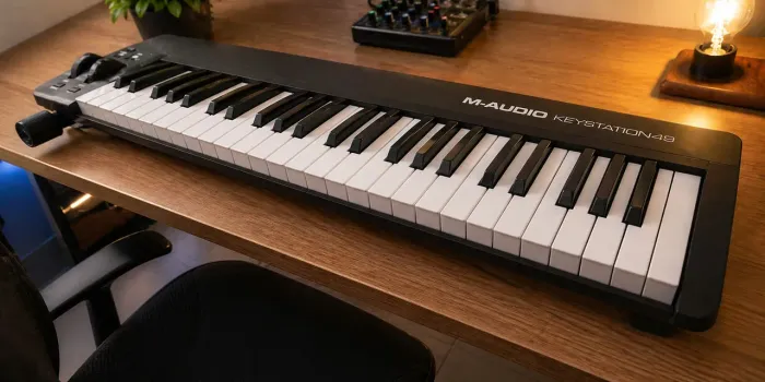 Controlador Midi Plus AK 490 + Vários Preset