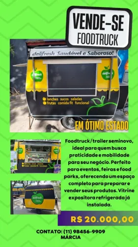 FoodTruck em excelente estado