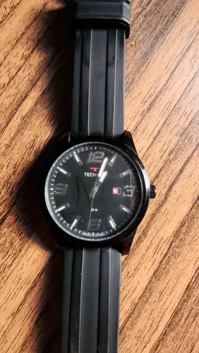 RELÓGIO TECHNOS ORIGINAL PRETO - ESTILO ESPORTIVO