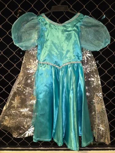 Vestido infantil da Elsa (Frozen)