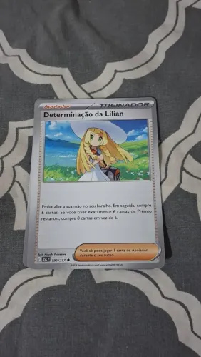 Carta pokemon de treinador