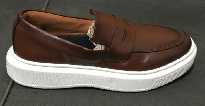 Sapato Masculino Estilo Shoes Casual Confortável - café - número 37