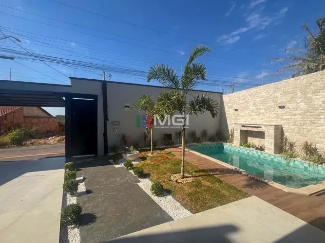 Casa térrea à venda de alto padrão - 3 suites - Residencial das Acácias