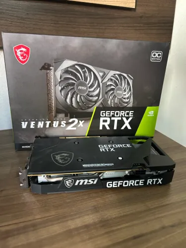 PLACA VÍDEO RTX 3060 12GB OC MSI VENTUS 2X