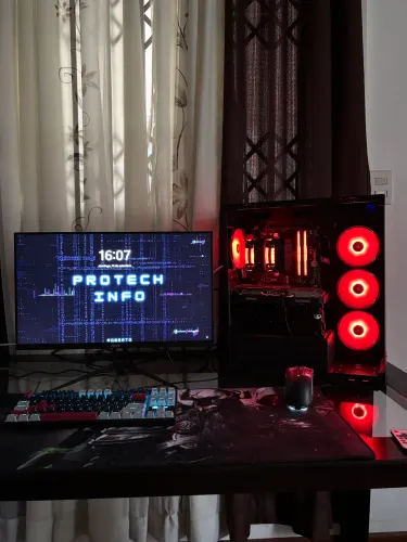 PC Gamer Ryzen 5 5600 + RX 6600 8GB + 16GB RAM + SSD NVMe 1TB