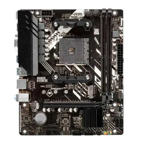 Placa-mãe Mancer B450M DA V2 AM4 DDR4 | Novo | Loja Física