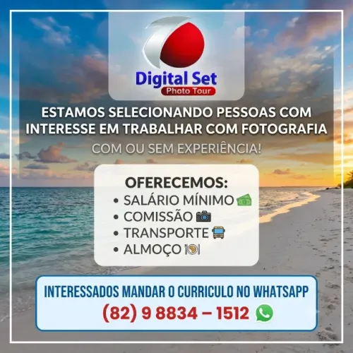 fotográfo sem experiência