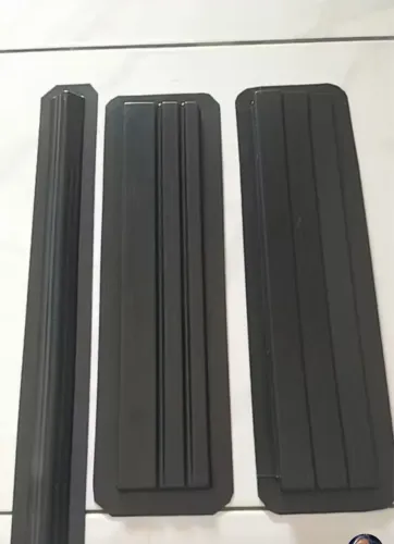 Forma para gesso 3D ripado