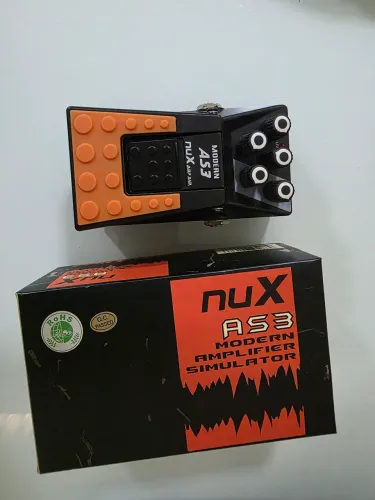 Pedal Guitarra Nux As3 Simulador