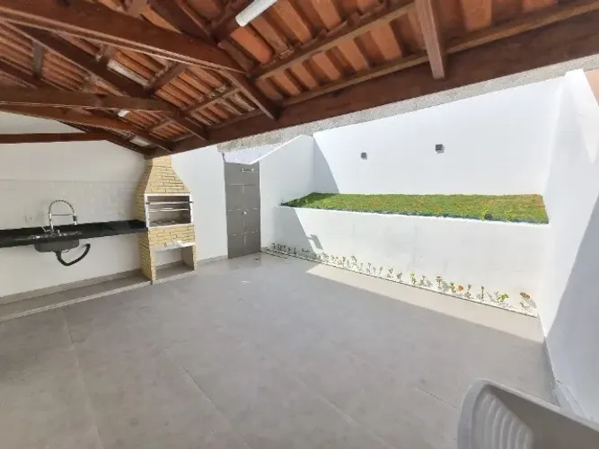 Casa Planta Mariana 3 quartos condomínio Villa Flora Votorantim área Gourmet Churrasqueira