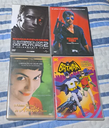 Lote de DVDs Originais