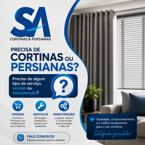 Manutenção e venda cortinas