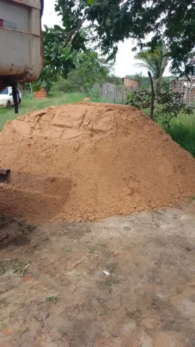 Carrada de areia média e grossa (valores na descrição )
