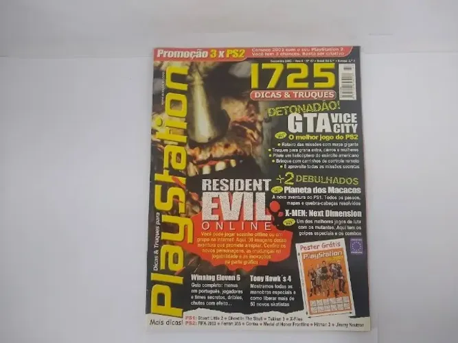 Revista Playstation Ano 4 N. 47: Gta - Resident Evil