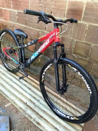 BIKE ARO 29 QUADRO FREERIDE COM NOTA FISCAL 