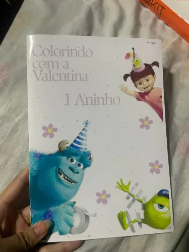 Livrinho para Colorir Personalizado | Lembrancinha Infantil