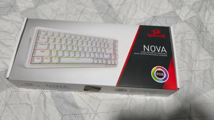 Teclado Mecânico Redgradon Nova RGB 60%