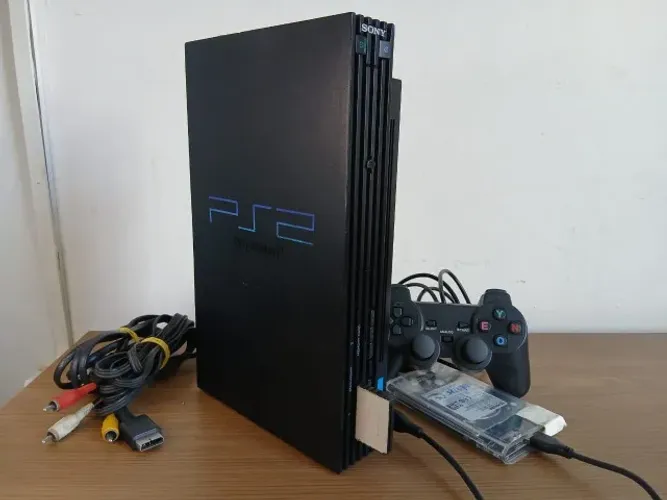 Playstation 2 Fat Scph-39001 Com Hd 320gb