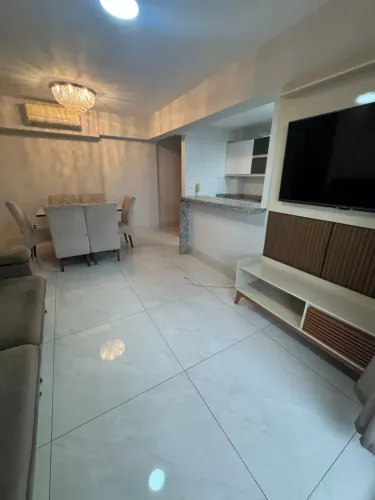 Apartamento mobiliado para locação no Residencial Harmonia. Próximo Pantanal Shopping.