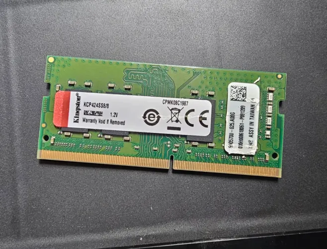 Pente Memória Kingston Ddr4 8gb 2400 Mhz  Kcp424ss8/8