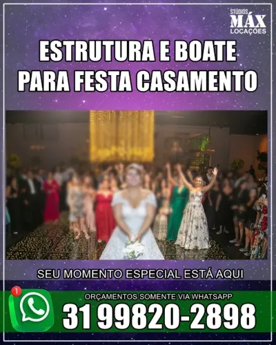  Locação e Aluguel de estrutura de boate completa para festas de casamento
