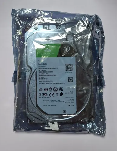 HD Seagate Barracuda - 4TB - 5400 RPM, Cache 256 MB, Sata - ST4000DM004
