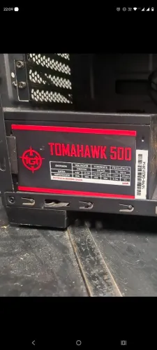 Fonte de Alimentação TGT Tomahawk 500W para PC Desktop