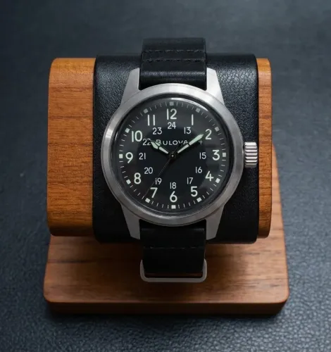 Relógio Bulova Military Field Black Novo
