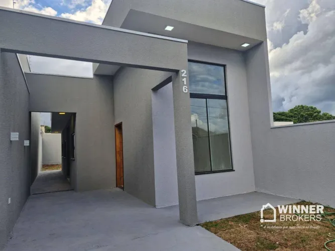 Casa com 2 dormitórios à venda, 69 m² por R$ 310.000,00 - São José - Nova Esperança/PR