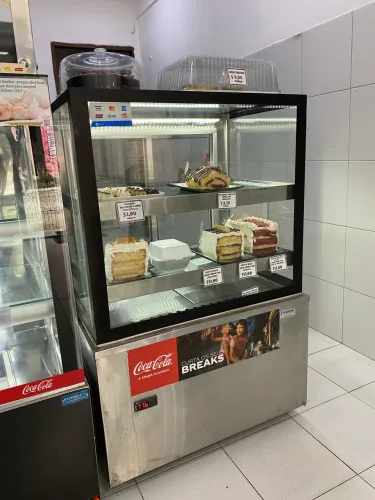 Vitrine expositora gelada