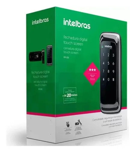 ? Fechadura Digital Intelbras FR 101 Touch Screen