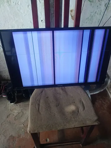 TV de 32 polegadas com problema na tela