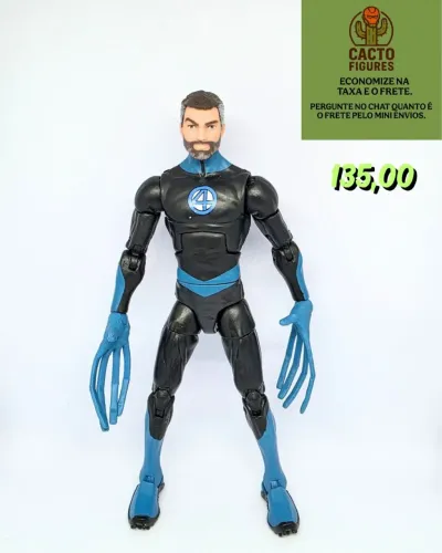 MARVEL LEGENDS SENHOR FANTÁSTICO REED RICHARDS WAVE SUPER SKRULL