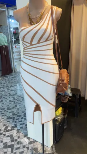 Vestido tricô maravilhoso festa casamento dia dos namorados