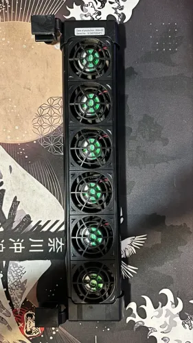 Cooler/Ventilador Boyu FS-606 (6 hélices) - Resfriador de Aquário - Ótimo Estado