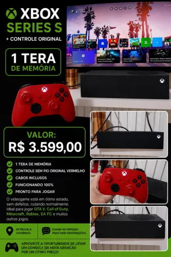 Xbox Serie S 1Tb Carbón Black