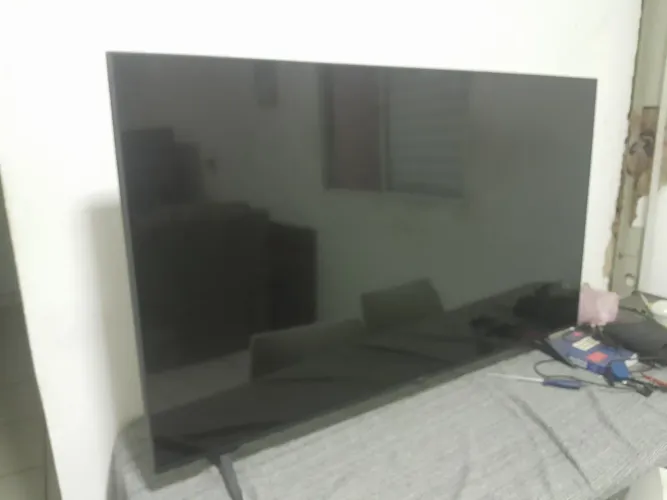Tv 55 polegadas lg com defeito