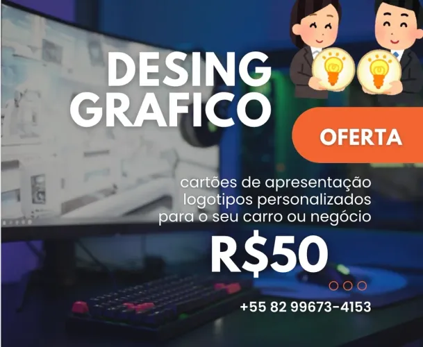 Faço Desing gráfico