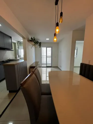 Apartamento de 2 dorm, semi mobiliado,  LOCAÇÃO - $3.500 - Vila Pires - Santo André