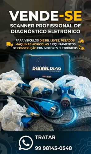 Scanner Profissional para Linha Diesel Leves e Pesados