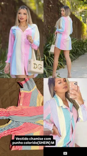 Roupas, pesas novas nunca usado. SHEIN è shopee 