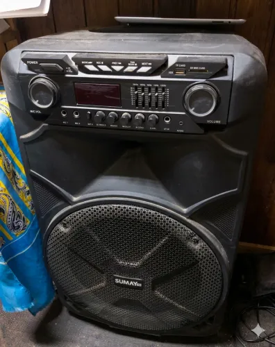 Caixa de Som Amplificada Sumay Thunder X 1000W RMS - Bluetooth