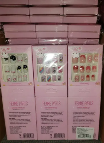 KIT UNHAS POSTIÇAS