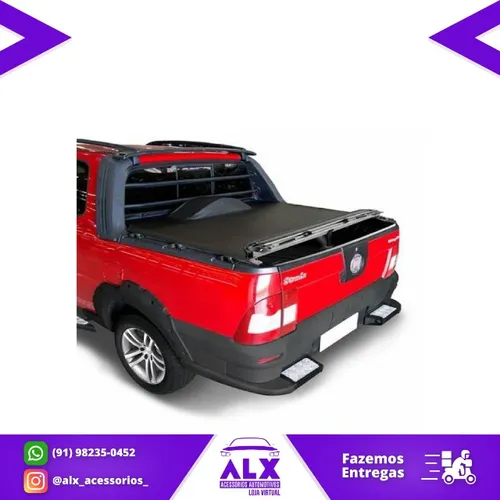 Lonas Marítimas Flash Cover p/ todas as Picapes - Saveiro Strada Triton Hilux Ranger etc..