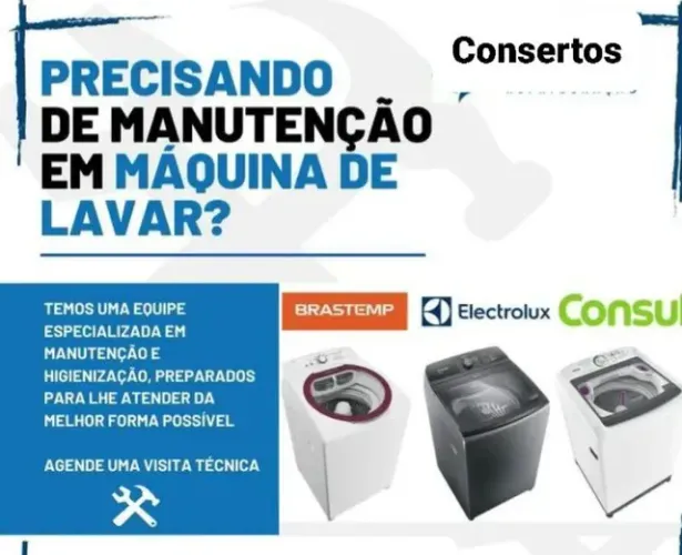 CONSERTO DE MÁQUINA DE LAVAR